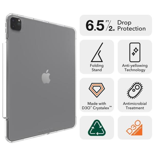 ZAGG GEAR4 Crystal Palace Folio kryt iPad Pro 11 (22/ 21) 