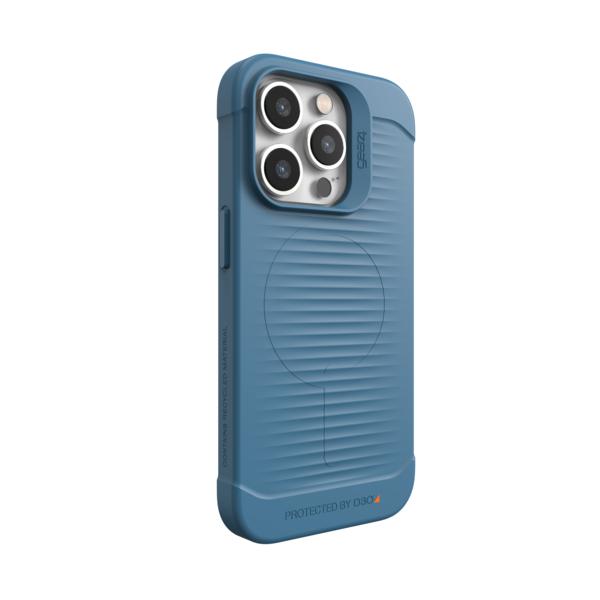 ZAGG GEAR4 Havana Snap kryt iPhone 14 Pro modrý 