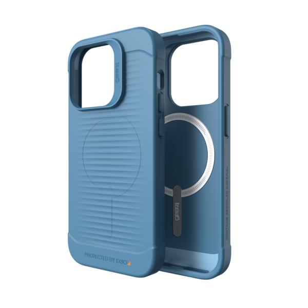 ZAGG GEAR4 Havana Snap kryt iPhone 14 Pro modrý 
