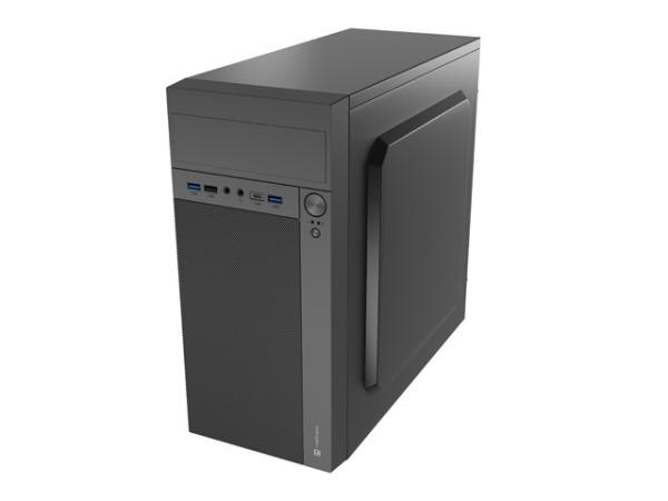 Počítačová skriňa Natec HELIX USB-C/ Micro ATX/ Čierna 