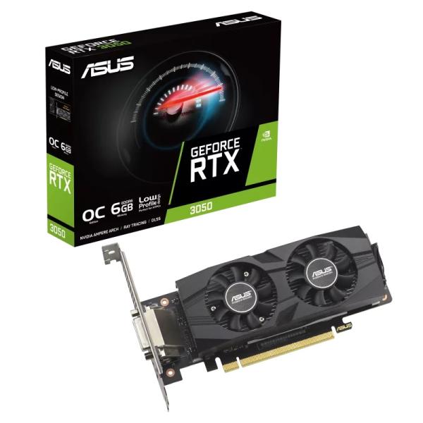 ASUS GeForce RTX 3050 LP BRK/ OC/ 6GB/ GDDR6 
