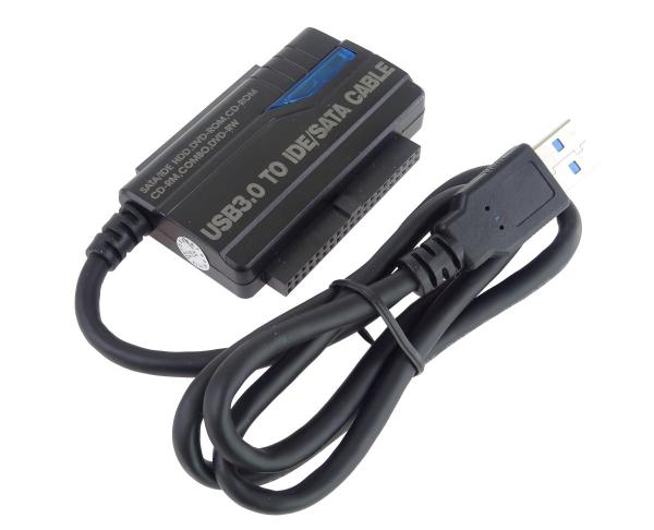 PremiumCord USB 3.0 - SATA + IDE adaptér s kabelem 