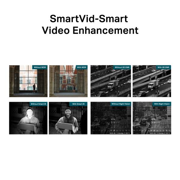 VIGI C350 (6mm) 5MP Full-Color Bullet Network cam. 