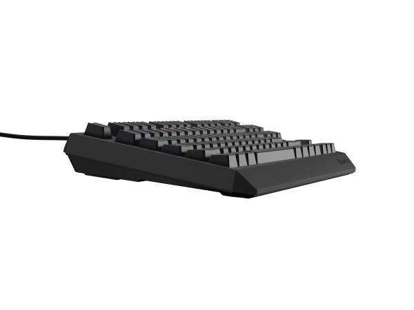 Genesis herní klávesnice THOR 230/ TKL/ RGB/ Outemu Brown/ Drátová USB/ US layout/ Černá 