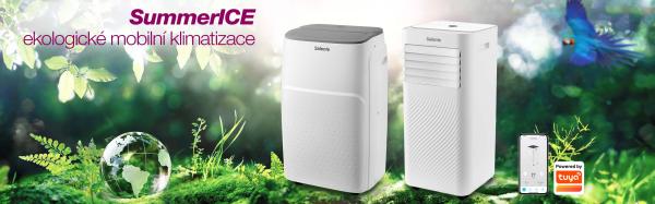 Salente SummerICE9, múdra mobilná klimatizácia, 9000 BTU, WiFi + Bluetooth, diaľk. ovl. 
