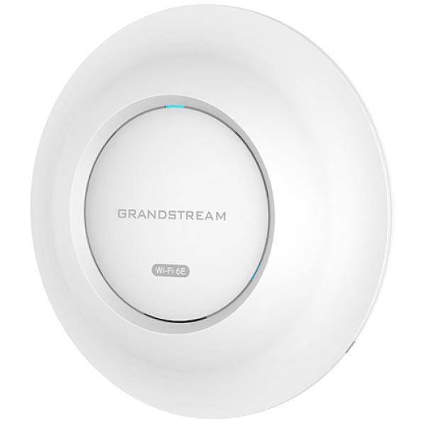 Grandstream GWN7665 AP, Wi-Fi 6E, 802.11ax, Tri Band 2x2:2 MU-MIMO DL/ UL OFDMA, 384 klientov, 48 SSID 
