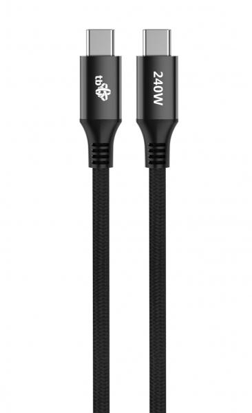TB Touch USB C - USB C 240W, 1m černý