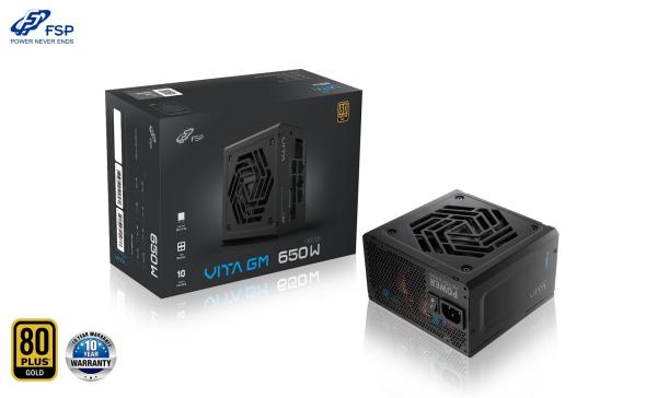 FSP VITA GM/ 650W/ ATX 3.1/ 80PLUS Gold/ Modular/ Retail