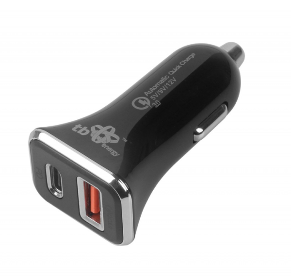 TB Touch nabíjačka do auta, USB 3.0 + USB C