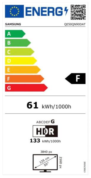 Samsung/ Neo QE50QN90D/ 50"/ 4K UHD/ Titánově černá 