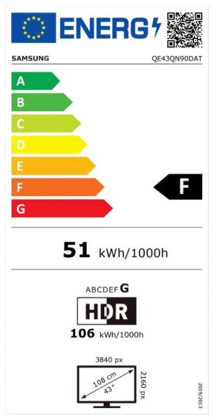 Samsung/ Neo QE43QN90D/ 43"/ 4K UHD/ Titánově černá 