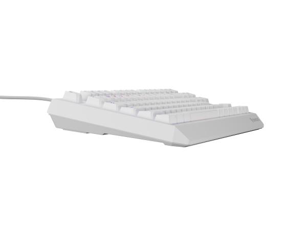 GENESIS herná klávesnica THOR 230/ TKL/ RGB/ Outemu Red/ Bezdrôtová USB + Bluetooth/ US layout/ Biela 