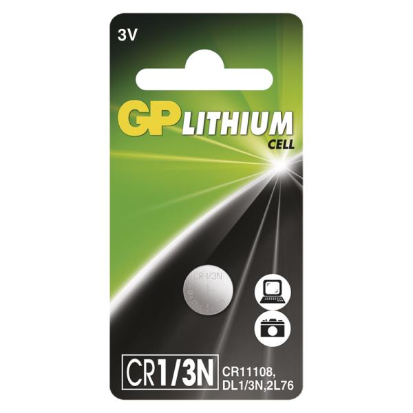 GP CR1/ 3N Lithiová baterie 3V, 1ks