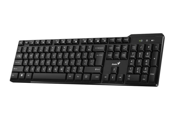 Genius KB-7100X Bezdrôtová USB CZ- SK layout Čierna 