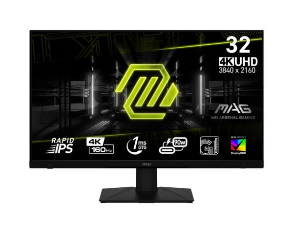 MSI MAG/ 322UPF/ 32"/ IPS/ 4K UHD/ 160Hz/ 1ms/ Black/ 3R