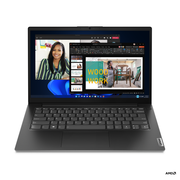 Lenovo V/ V14 G4 AMN/ R3-7320U/ 14"/ FHD/ 8GB/ 256GB SSD/ AMD int/ bez OS/ Black/ 2R