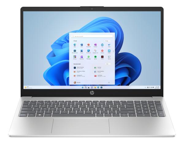 HP 15/ 15-fd1027nc/ 3-100U/ 15, 6"/ FHD/ 16GB/ 512GB SSD/ UHD/ W11H/ Silver/ 2R