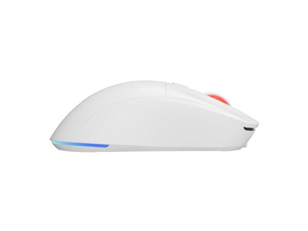 Genesis herná bezdrôtová myš ZIRCON XIII/ Herná/ Optická/ 26 000 DPI/ Bezdrôtové USB/ Biela 