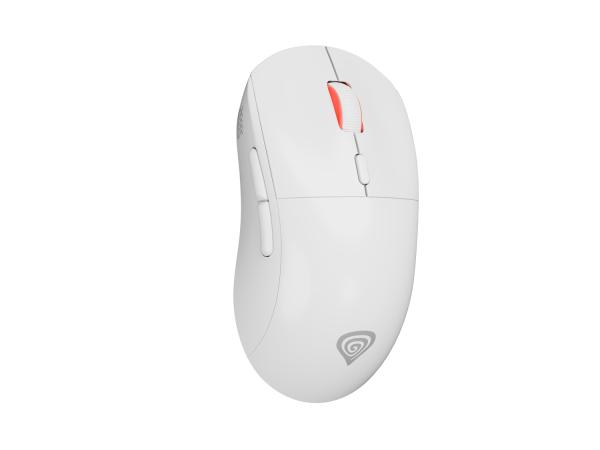 Genesis herná bezdrôtová myš ZIRCON XIII/ Herná/ Optická/ 26 000 DPI/ Bezdrôtové USB/ Biela