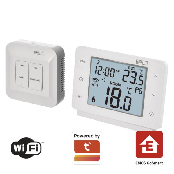 EMOS GoSMART progr. termostat- bezdrôtový P56211