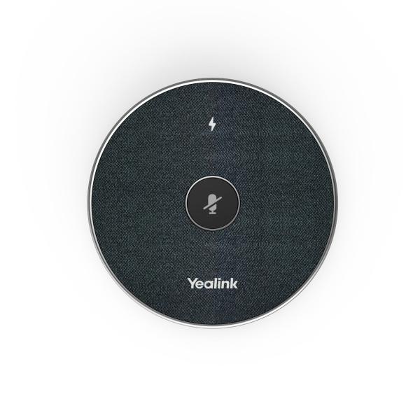 Yealink VCM36-W, bezdrátový mikrofon, 3 mikrofony, dosah 6m, 360°