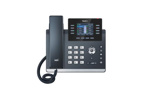 Yealink SIP-T44W SIP telefón, PoE, 2, 8