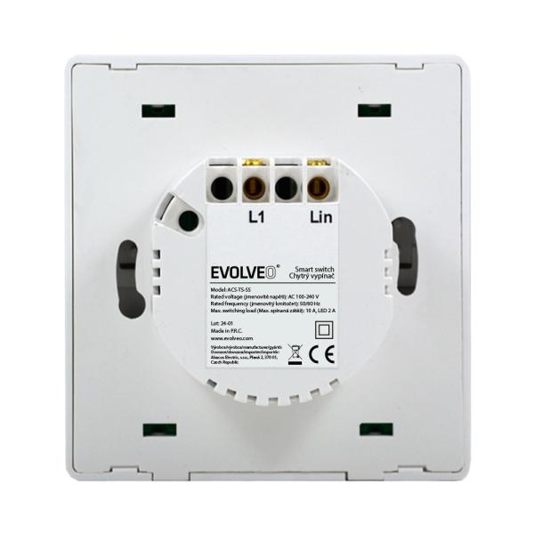 EVOLVEO WiFi Single Switch, šikovný vypínač 