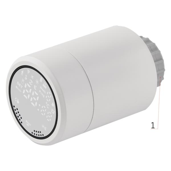 EMOS GoSMART progr.WIFI termostatická hlavica P5630S 