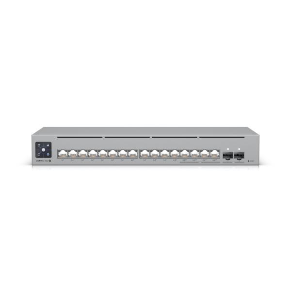 Ubiquiti UniFi switch Gen2 USW-PRO-MAX-16-POE Layer3  12x 1Gbps 4x 2,5Gbps + 2x SFP+  POE++ (180W) 