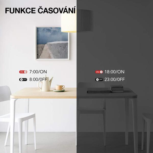 EVOLVEO WiFi Single Switch, šikovný vypínač 