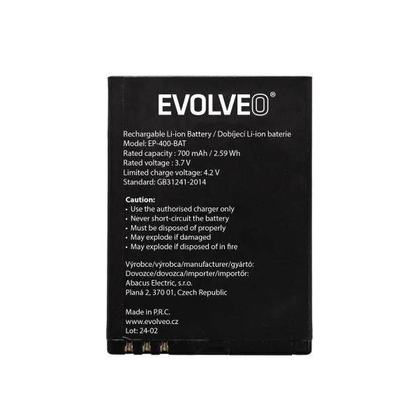 EVOLVEO originálna batéria 700 mAh pre EasyPhone ID (EP-400)