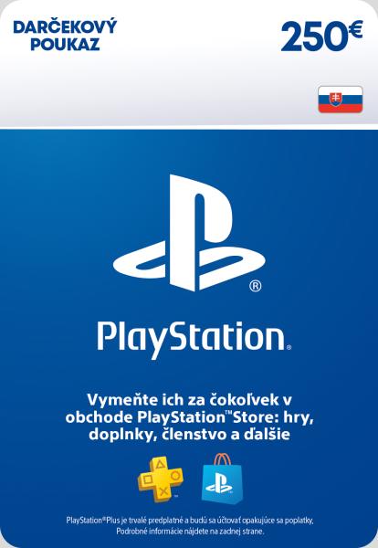 ESD SK - PS Store el. peněženka - 250 EUR