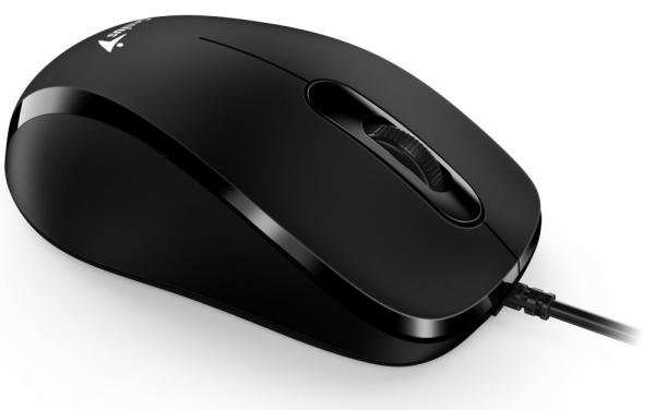Genius DX-101/ Kancelárska/ Optická/ Pre pravákov/ 1 200 DPI/ Drôtová USB/ Čierna 