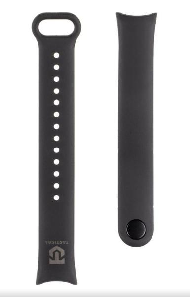 Tactical 846 Silikónový Remienok pre Xiaomi Smart Band 8/ 9/ 10 Black