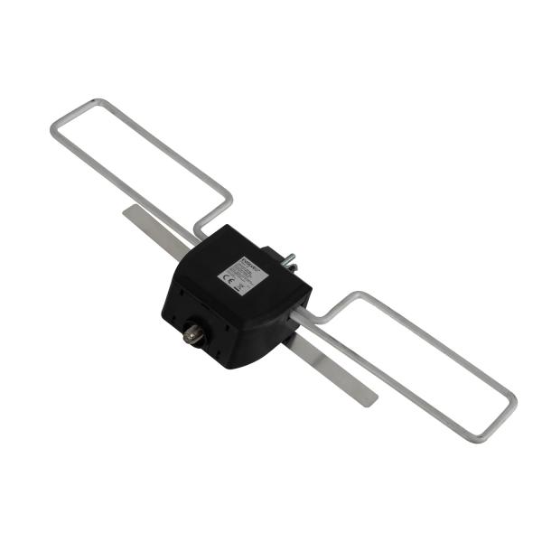 EVOLVEO Flexi 2, pasívna vonkajšia DAB+/ DVB-T2 anténa, filter LTE, 4G, 5G 