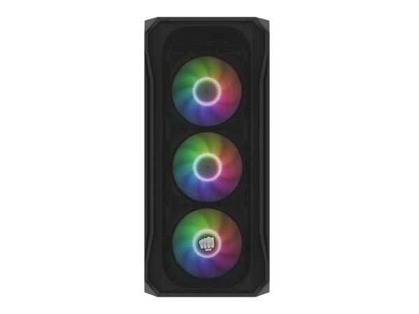 PC skriňa Fury SHOBO/ Midi Tower/ Transpar./ Čierna 
