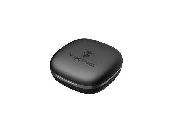 Bezdrôtové Bluetooth slúchadlá Viking V49/ BT/ Bezdrôt/ Čierna 