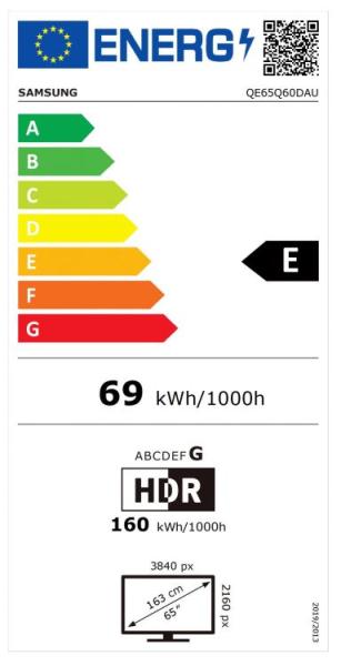 Samsung 65" QLED QE65Q60D 