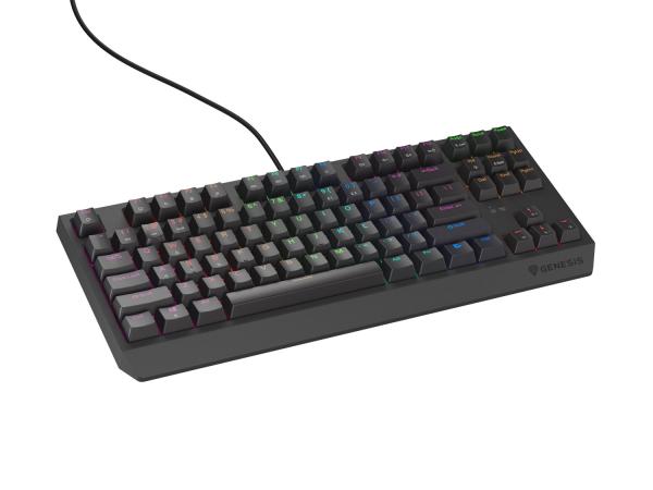Genesis herná bezdrôtová klávesnica THOR 230 Lite/ Drôtová USB/ US layout/ Čierna 