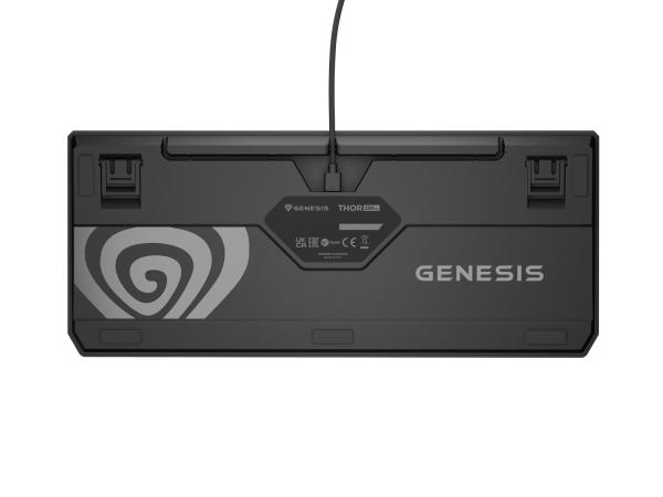 Genesis herná bezdrôtová klávesnica THOR 230 Lite/ Drôtová USB/ US layout/ Čierna 