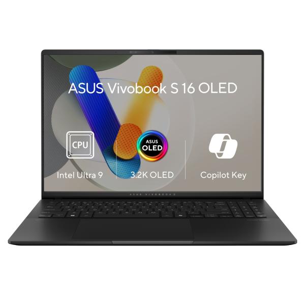 ASUS Vivobook S 16 OLED/ S5606MA/ U9-185H/ 16"/ 3200x2000/ 16GB/ 1TB SSD/ Arc Xe/ W11H/ Black/ 2R