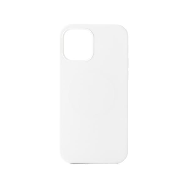 ER POWER Silikónový kryt CARNEVAL SNAP pre iPhone 13 Pro s MagSafe - biela 