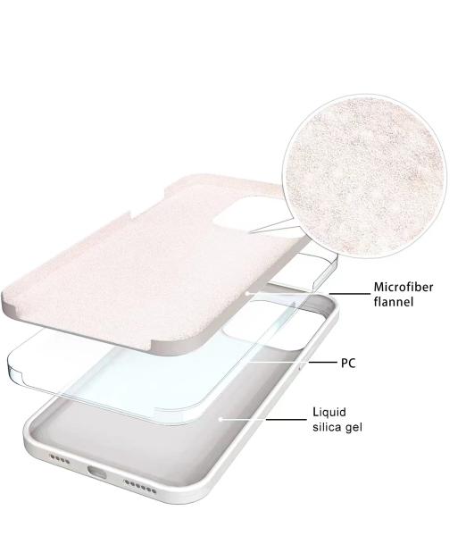 ER POWER Silikónový kryt CARNEVAL SNAP pre iPhone 14 Pro s MagSafe - fialová 
