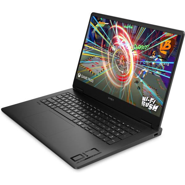 NTB HP OMEN 17-db0001nc,  R5-8645HS,  17.3" FHD IPS,  32GB DDR5, SSD 1TB,  RTX 4060 8GB, Win11, 2Y On-Site 