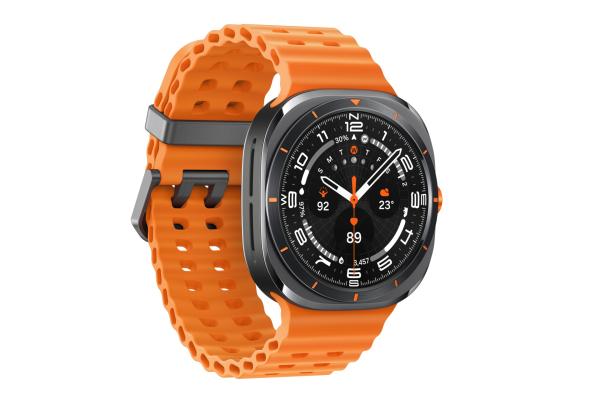 Samsung Galaxy Watch Ultra/ 47mm/ Titanium Gray/ Šport Band/ Orange 