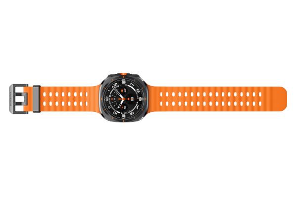 Samsung Galaxy Watch Ultra/ 47mm/ Titanium Gray/ Šport Band/ Orange 