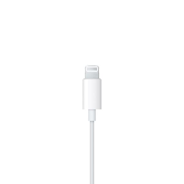 Apple EarPods/ Lightning/ Drôt/ Biela 