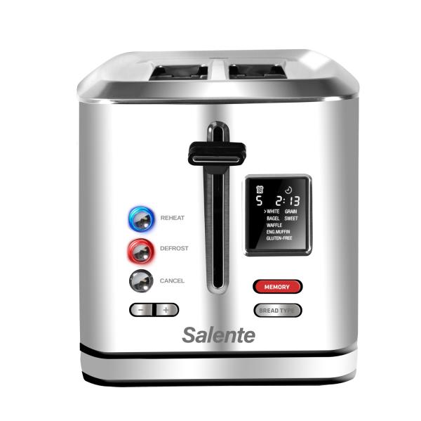 Salente ToastMax hriankovač s digitálnym displejom, nerez 