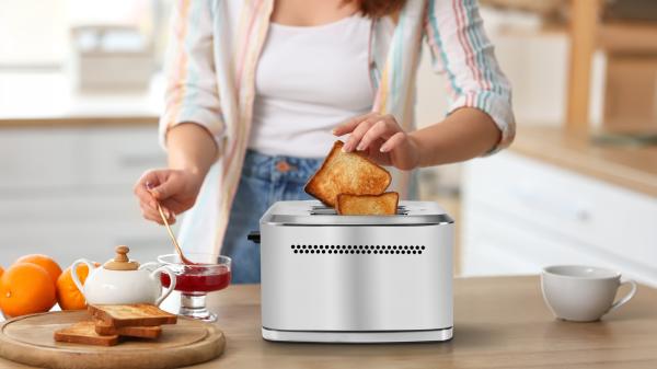 Salente ToastMax hriankovač s digitálnym displejom, nerez 