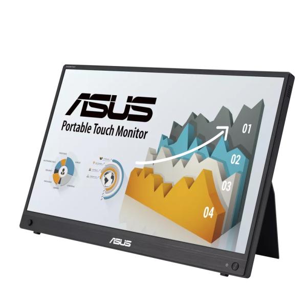 ASUS ZenScreen/ Touch MB16AMTR/ 15, 6"/ IPS/ FHD/ 60Hz/ 5ms/ Gray/ 3R 